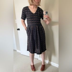 Ace & Jig Gallery Dress in Onyx, Size XS